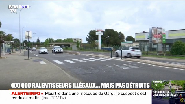 C'est surtout une histoire de gros sous : 400.000 ralentisseurs jugés illégaux mais pas détruits