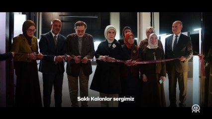 Emine Erdoğan 'Saklı Kalanlar' sergisine ilişkin paylaşım yaptı