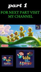 Five Little Ducks | Mini World Cute Adventure | Nursery Rhyme for Kids