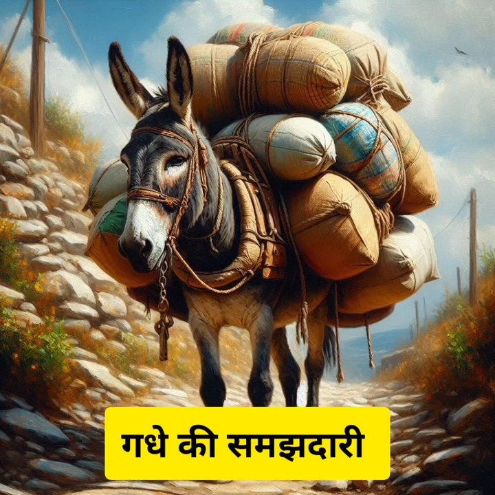 गधे की समझदारी ll Moral Story