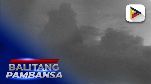 Alert Level 1, itinaas na ng Phivolcs sa Mt. Bulusan matapos ang phreatic eruption kaninang umaga