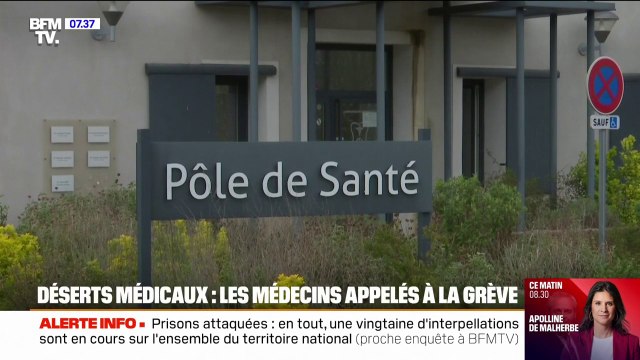 Déserts médicaux: les médecins appelés à la grève à partir de ce lundi