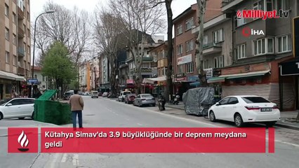 Kütahya'da 3.9 büyüklüğünde bir deprem daha
