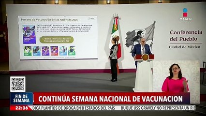 Continúa la Semana Nacional de Vacunación a nivel nacional