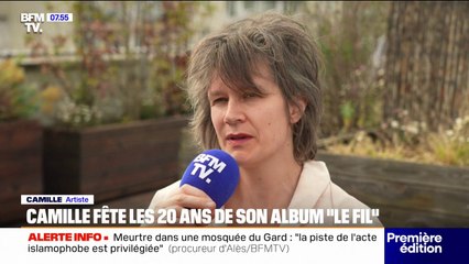 La chanteuse Camille fête les 20 ans de son album "Le Fil"