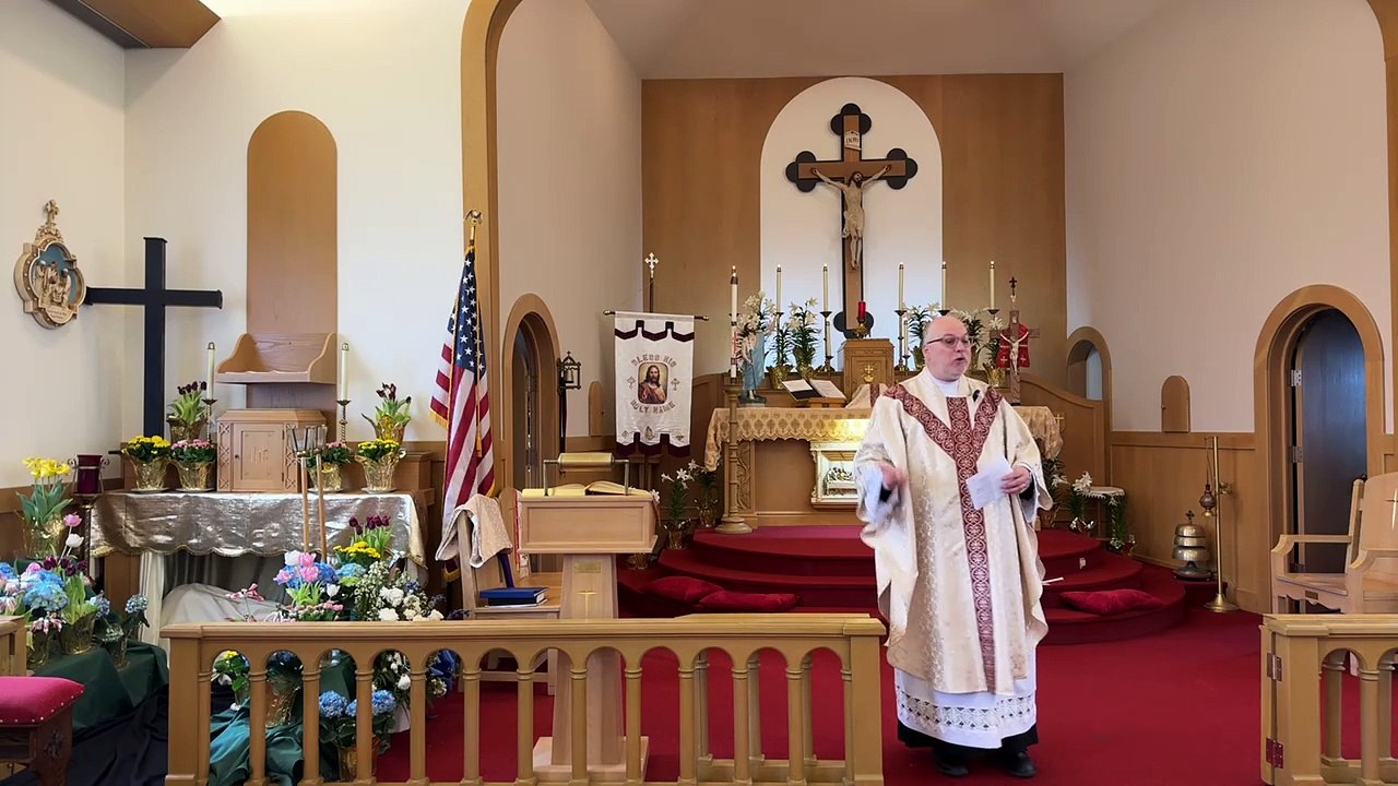 Holy Mass for Low Sunday 2025 from Holy Name of Jesus Schenectady