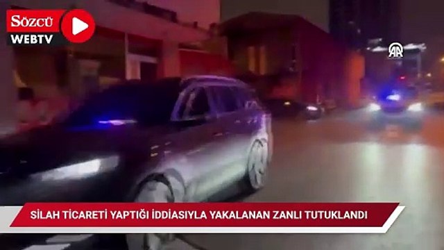 Ataşehir'de silah ticareti yaptığı iddiasıyla yakalanan zanlı tutuklandı