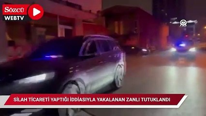 Ataşehir'de silah ticareti yaptığı iddiasıyla yakalanan zanlı tutuklandı