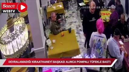 Eyüpsultan'da devralamadığı kıraathaneyi başkası alınca pompalı tüfekle bastı