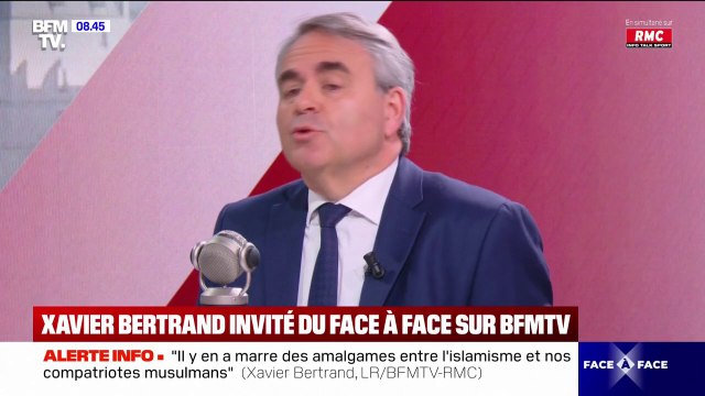 Xavier Bertrand souhaite que l'État fasse appel de la décision de justice rétablissant le contrat d'association du lycée musulman Averroès