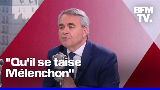 Meurtre dans une mosquée, budget, impôts... L'interview en intégralité de Xavier Bertrand