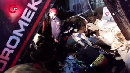 Samsun’da baba ve 2 çocuğunun öldüğü heyelan faciasının görüntüleri ortaya çıktı