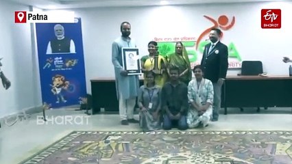 Bihar State Sports Authority Sets Guinness World Record For Largest Madhubani Painting