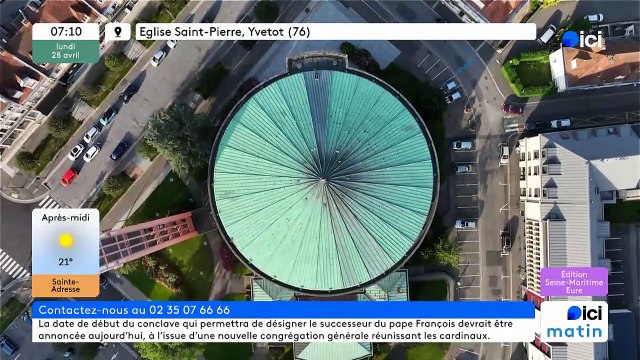 28/04/2025 - ici matin par ici Normandie (Seine-Maritime - Eure) en vidéo