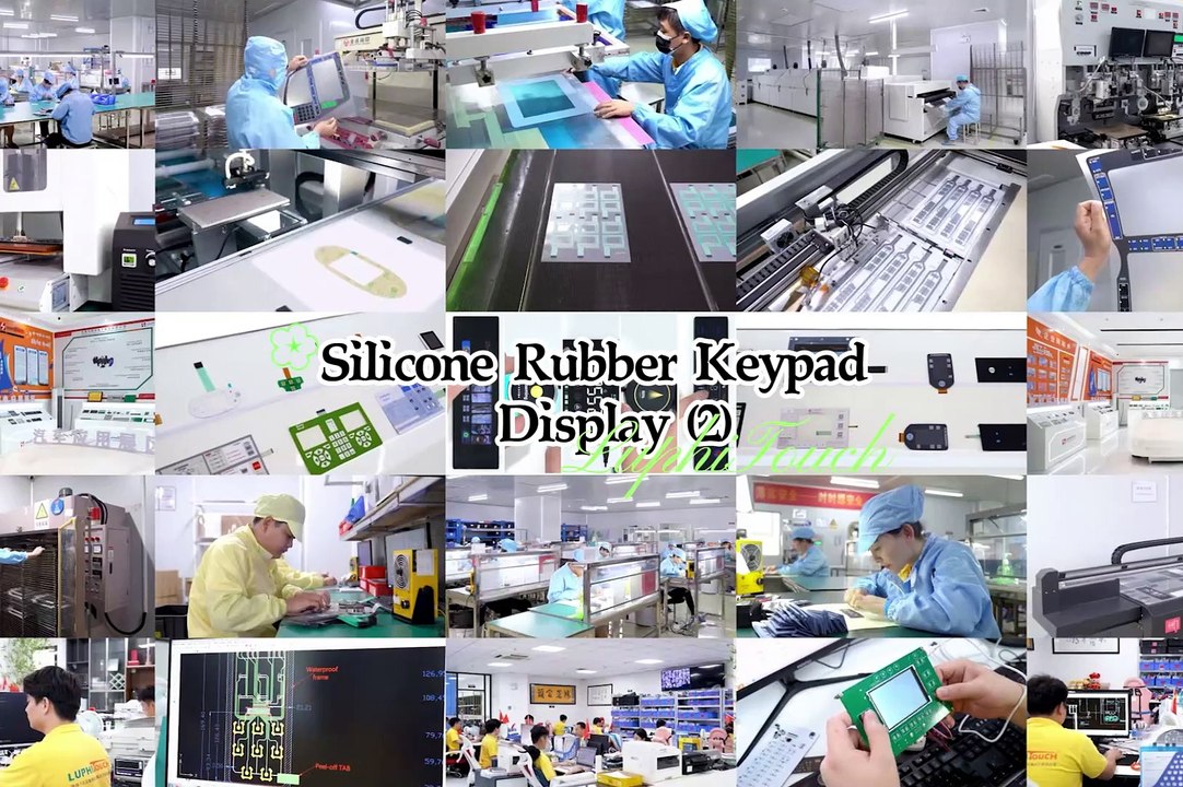 Silicone Rubber Keypad  Display (2)