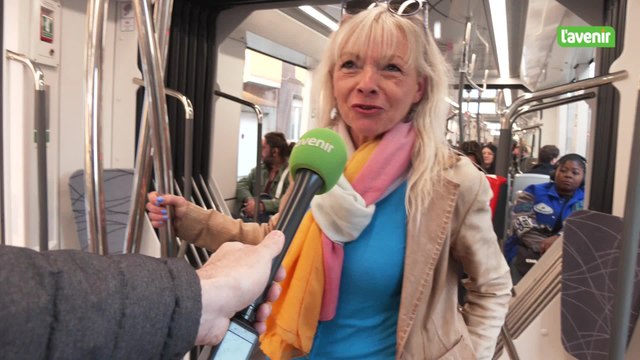 Tram de Liège : des premiers passagers très enthousiastes y passent la journée
