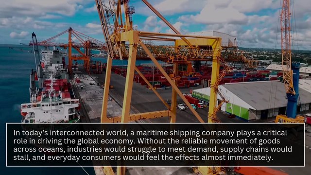 Maritime Shipping Company & Ocean Freight Forwarding How Global Trade Moves Forward