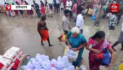 तमिलनाडु का पवित्र रामेश्वरम मंदिर प्रदूषण से घिरा, देखें वीडियो