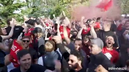 Il Liverpool vince la Premier League: la gioia dei tifosi