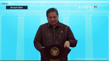 [FULL] Menko Airlangga soal Arahan Presiden Prabowo usai Lapor Hasil Negosiasi Tarif Trump