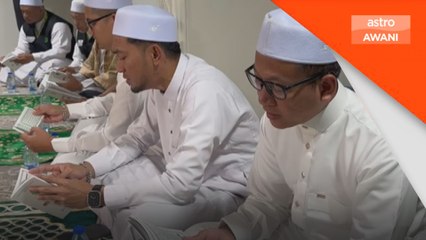 Majlis doa selamat kepada petugas tabung haji