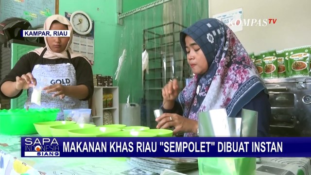 Inovasi Sempolet Instan Khas Riau, Tahan Lama dan Siap Dibawa ke Mana Saja