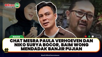 Chat Mesra Paula Verhoeven dan Niko Surya Bocor, Baim Wong Mendadak Banjir Pujian