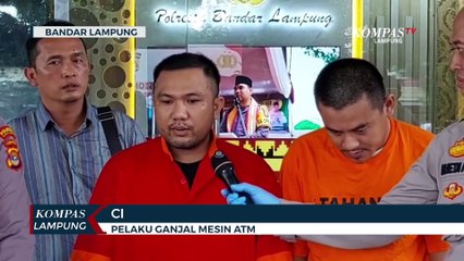 2 Pencuri Modus Ganjal Mesin ATM Diringkus Polisi