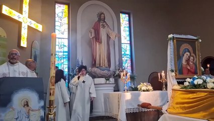 Bacoli (NA) - LA MADONNA DEL BUON CONSIGLIO ALLA PARROCCHIA DI TORREGAVETA (27.04.25)