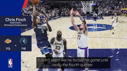 'I've been dreaming of this' - Edwards on going toe-to-toe with LeBron