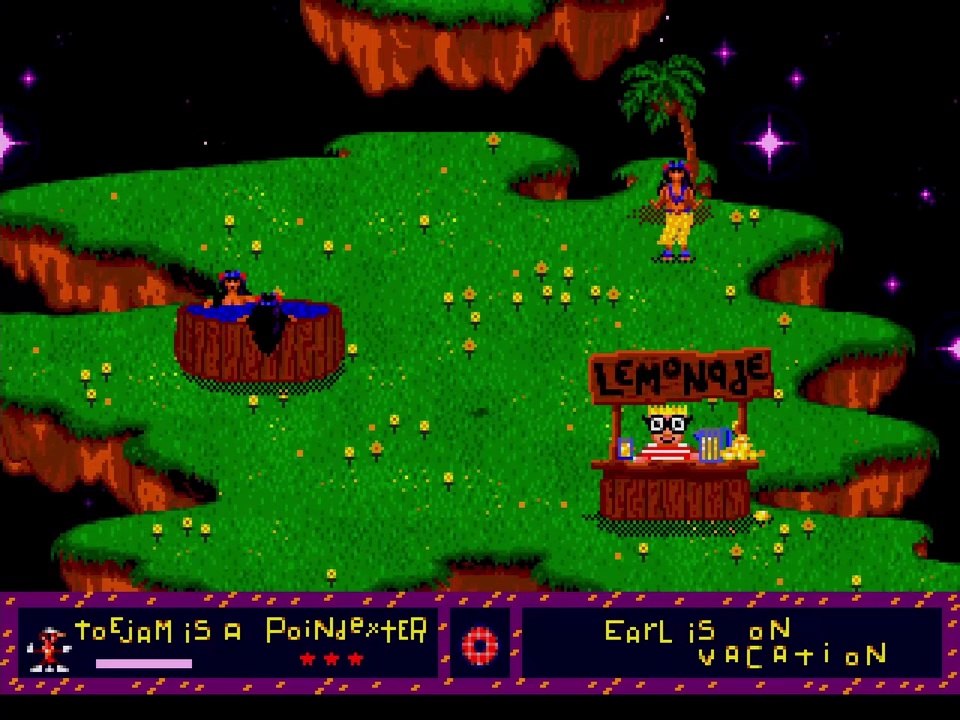 Toejam & Earl - Level 0 Easter Egg