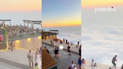 Babadağ'ın eşsiz manzarası böyle görüntülendi!