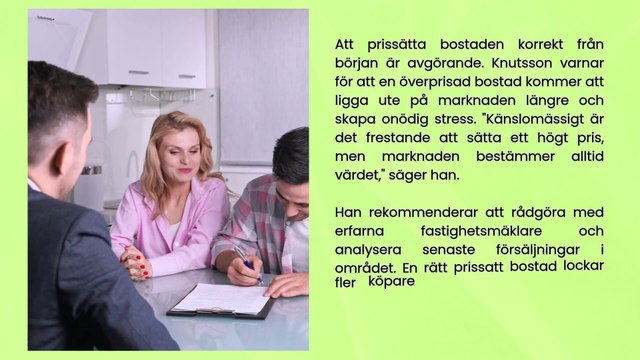 Mattias Christian Knutsson delar med sig av tips för en stressfri bostadsförsäljning
