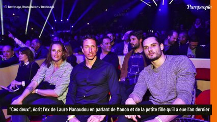 Laure Manaudou : Après sa première apparition à la télé à visage découvert, sa fille Manon profite d'un doux moment avec son père et sa petite soeur