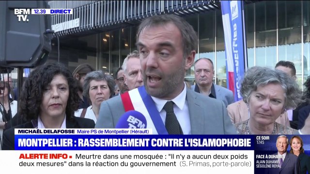 La mort d'Aboubakar est un coup de poignard aux valeurs de la République : Un rassemblement organisé à Montpellier après la meurtre d'un fidèle musulman dans une mosquée du Gard