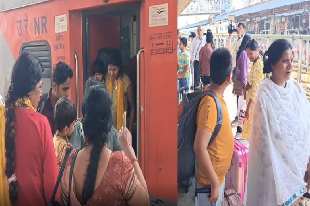 कश्मीर में फंसे 55 यात्री वापस लौटे
