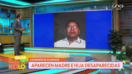 SCZ FISCAL EXPLICA SOBRE EL CASO DE LA MADRE E HIJA DESAPARECIDAS