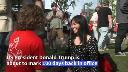 Young Americans react to Trump’s first 100 days