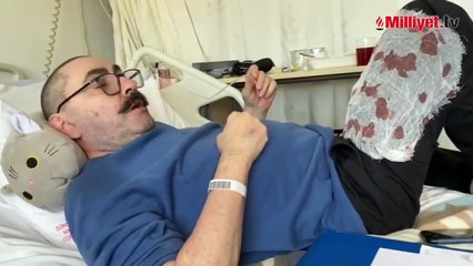 Peker Açıkalın hastane odasından paylaştı! Son halini görenler tanıyamadı