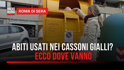 Rifiuti- gli abiti usati non vanno in beneficenza. Diana Butacu (Coop "La Fenice") ci spiega la filiera dei "tessuti" che gettiamo nei "cassonetti gialli"