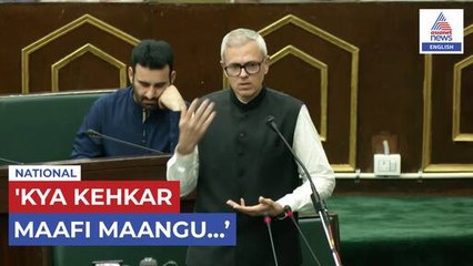 'Kya Kehkar Maafi Maangu…’ Omar Abdullah’s Heartfelt APOLOGY Shakes Assembly