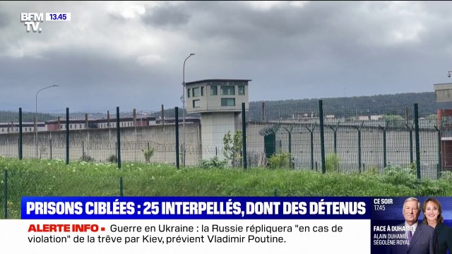 Attaques contre les prisons: 25 personnes interpellées, dont des détenus