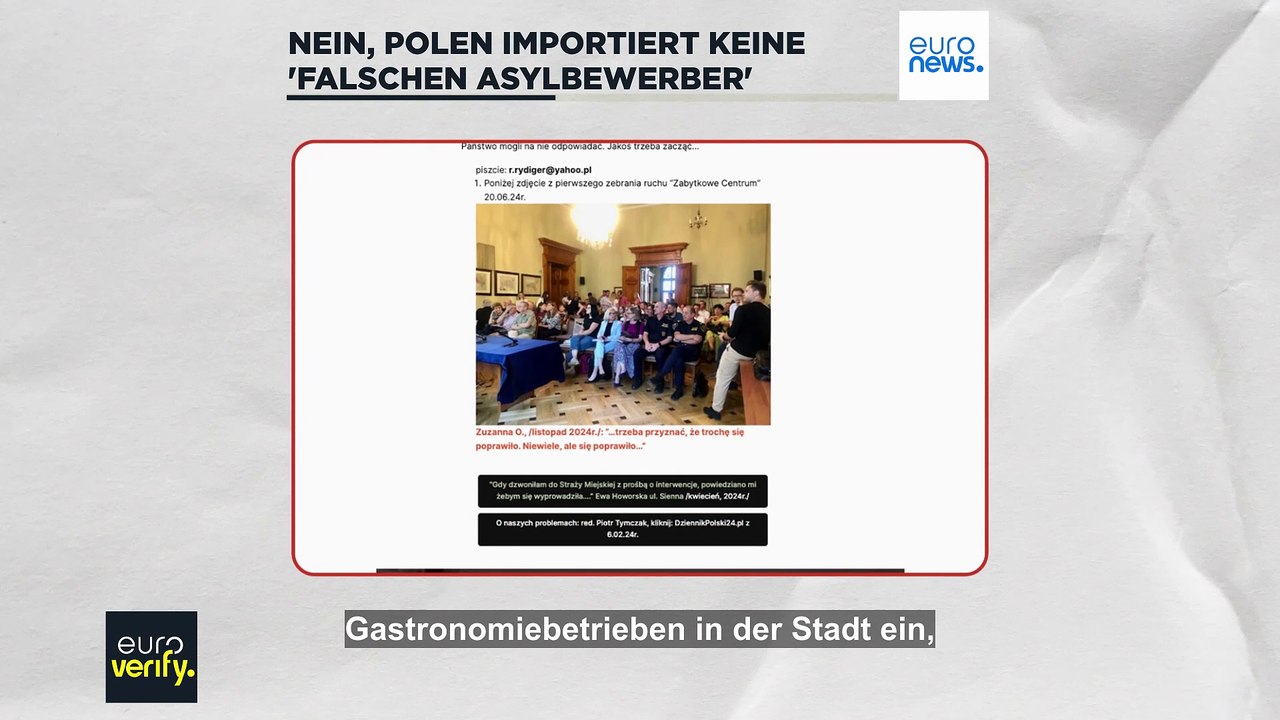 Wurden 'falsche Asylbewerber' heimlich nach Polen gebracht?