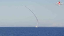 Sottomarino nucleare russo "Krasnoyarsk" lancia un missile Kalibr a 1.100 km durante un'esercitazione nel Pacifico