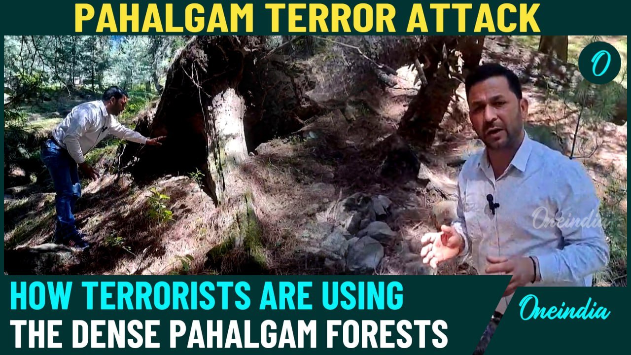 Pahalgam Attack: Terrorists Using Natural Caves to Carry Out Attacks in Kashmir | Hideouts Exposed