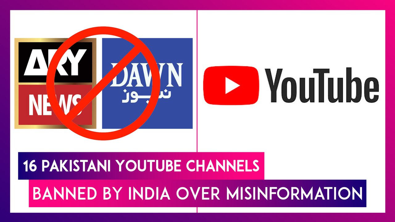 Pahalgam Terror Attack: India Bans 16 Pakistani YouTube Channels For Spreading Misinformation