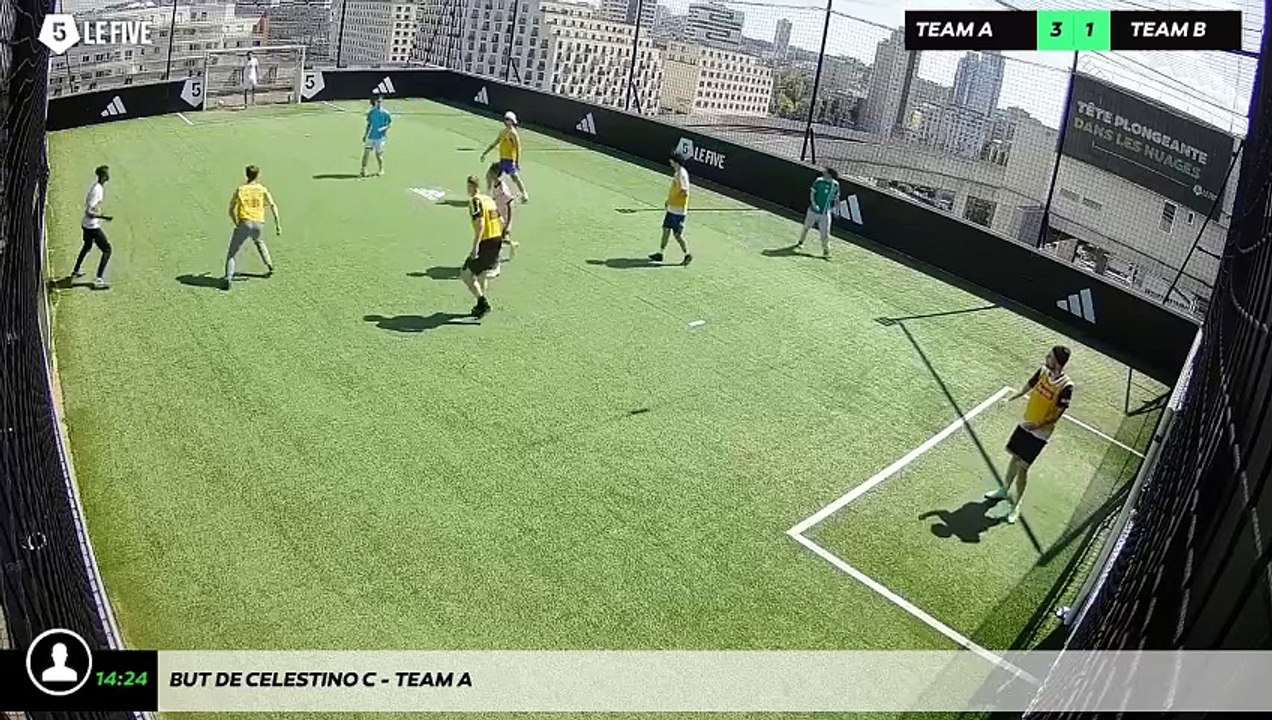 But de Celestino C - Team A