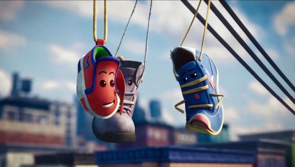 Sneaks Movie Clip - Sneakers Stuck on a Telephone Line