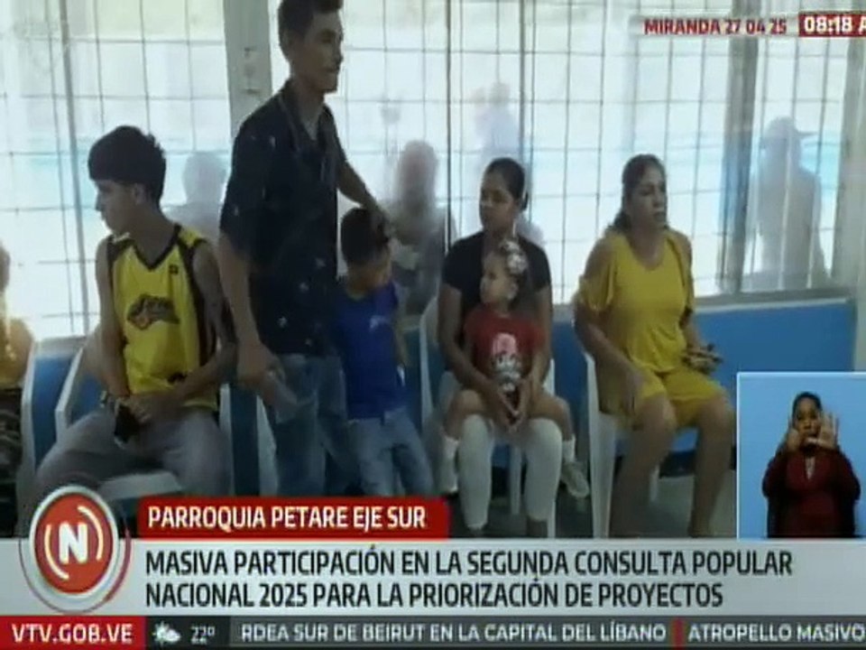 Miranda I Habitantes de 6 consejos comunales ejercieron su voto y eligieron entre 7 proyectos