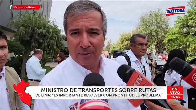 MTC sobre polémica por el contrato de los peajes con Rutas de Lima: Es importante resolver con prontitud el problema